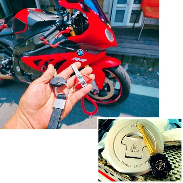 lost motorcycle key what to do
